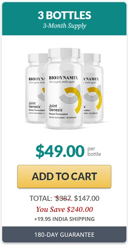 Joint genesis 3 bottle price
